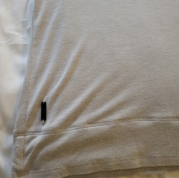 Gray Long Sleeve Henley Shirt - Picture 4 of 4